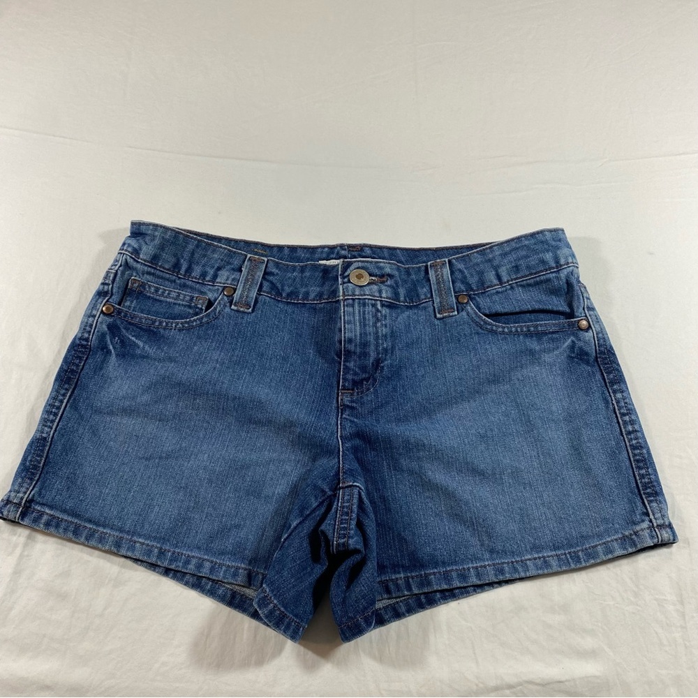 Tommy Hilfiger Shorts Woman’s 31” Vintage high Rise Denim Blue 90s Shorts